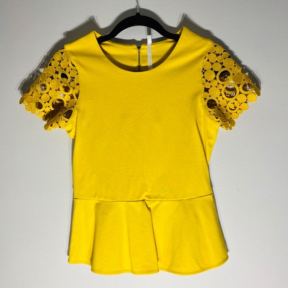 Karen Millen Tops - KAREN MILLEN**Gorgeous Yellow Top**US 6 $228